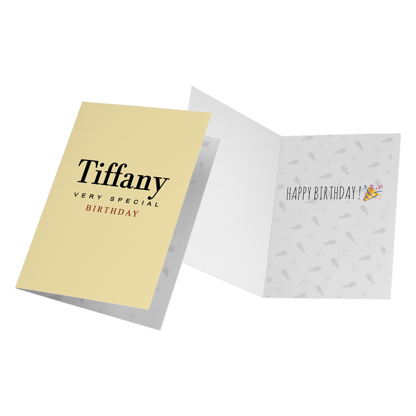 Custom Henny Birthday Card 8.5" x 11"