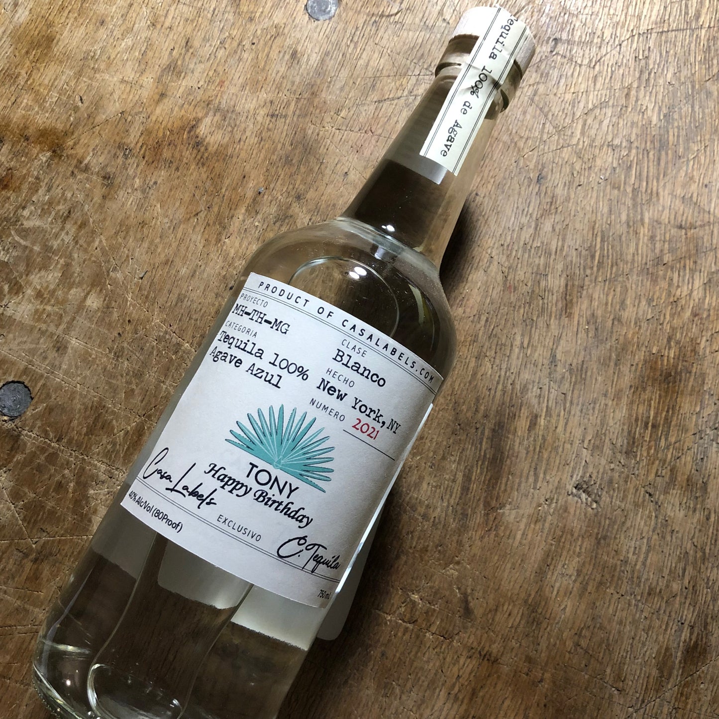 Original Casamigos Label
