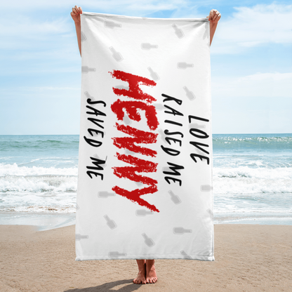 Henny and Lipstick Towel