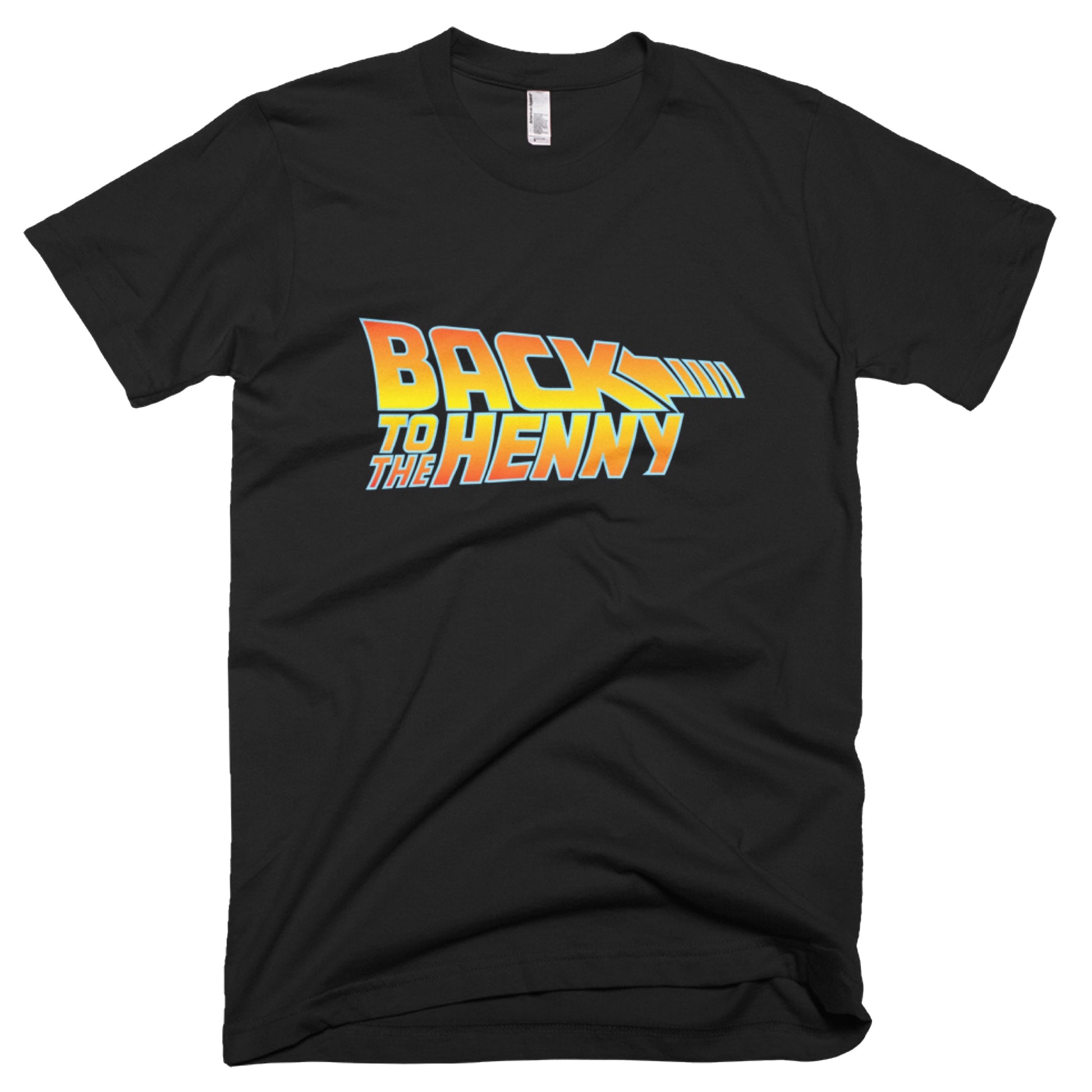 Hennessy Back To The Future Henny Black T Shirt